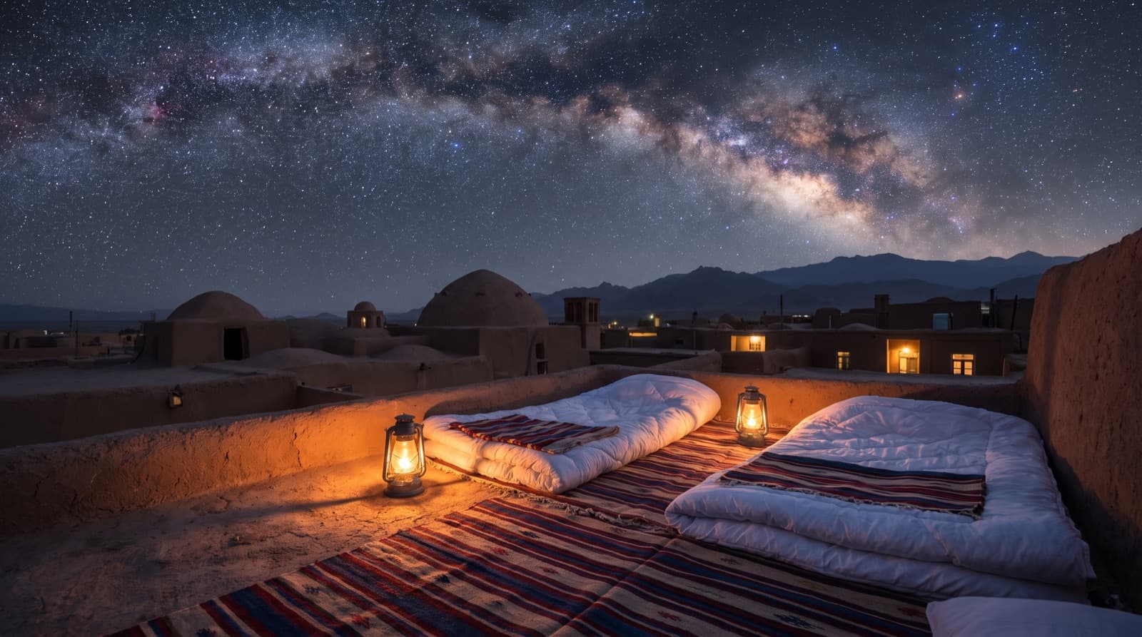 شب روی بام